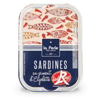 Red Label Sardinen mit Espelette-Pfeffer
