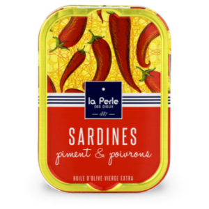 Sardinen mit Chili und Paprika