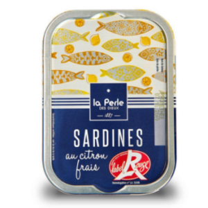 Label Rouge-Sardinen mit frischer Zitrone